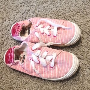Pink and white size 13 shoes